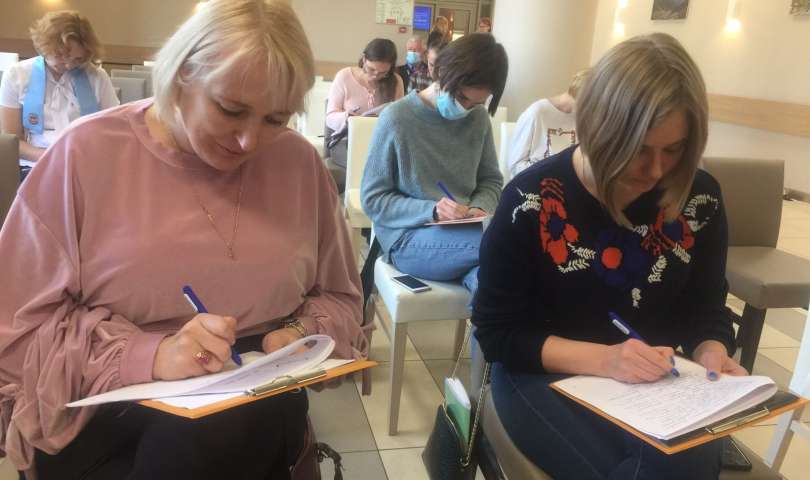 Учителя русского языка и литературы приняли участие в первом Всероссийском педагогическом диктанте